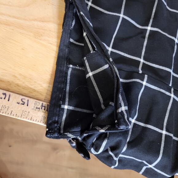 Hot Topic Black Strap Mini Dress Sleeveless Silver Buckle Stretch Small - Picture 8 of 14